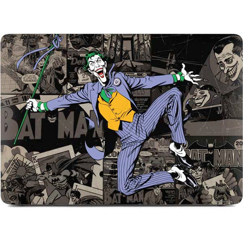 DC Comics The Joker Vintage Action pose pattern Apple MacBook Air Skin