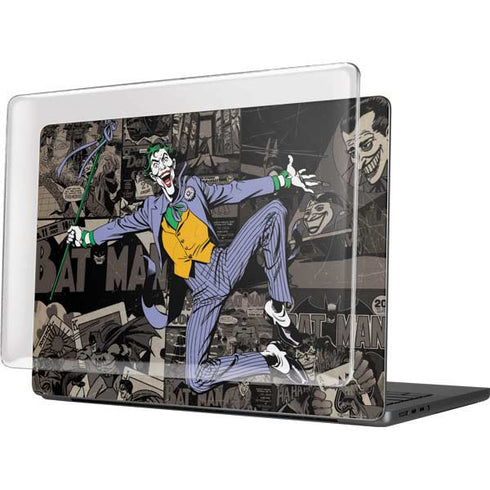 DC Comics The Joker Vintage Action pose pattern MacBook Pro 14in (2021-24) Case plus Skin