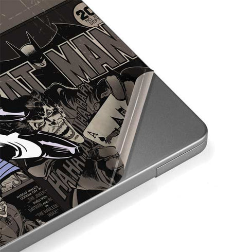 DC Comics The Joker Vintage Action pose pattern Apple MacBook Pro 14-inch Skin