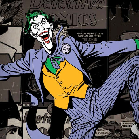 DC Comics The Joker Vintage Action pose pattern Moto G6 Skin