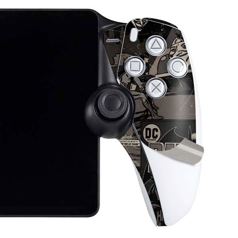 DC Comics The Joker Vintage Action pose pattern PlayStation Portal Remote Player Skin