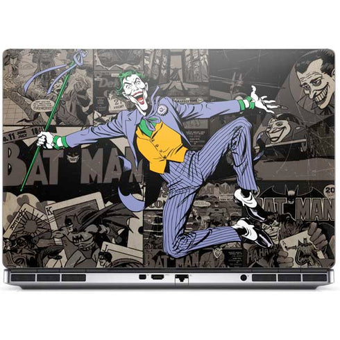 DC Comics The Joker Vintage Action pose pattern Dell Precision Skin