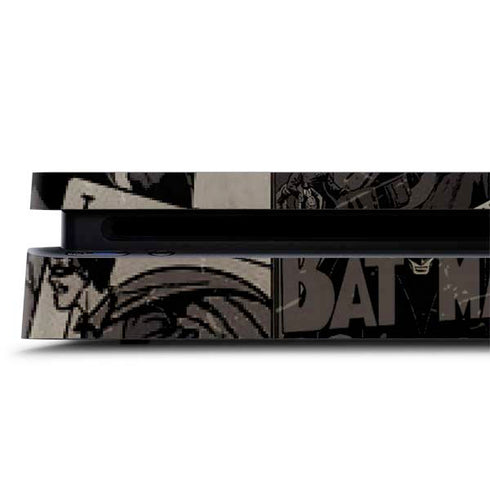 DC Comics The Joker Vintage Action pose pattern PS4 Slim Skin