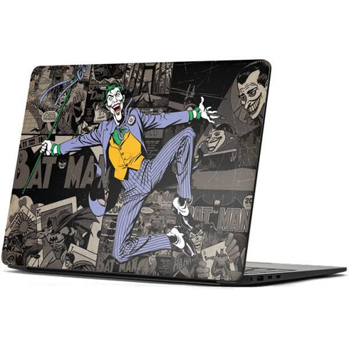 DC Comics The Joker Vintage Action pose pattern Surface Laptop 7 13.8in Skin