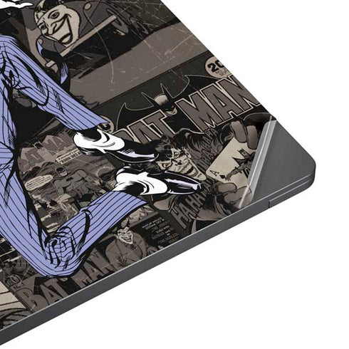 DC Comics The Joker Vintage Action pose pattern Surface Laptop 7 13.8in Skin