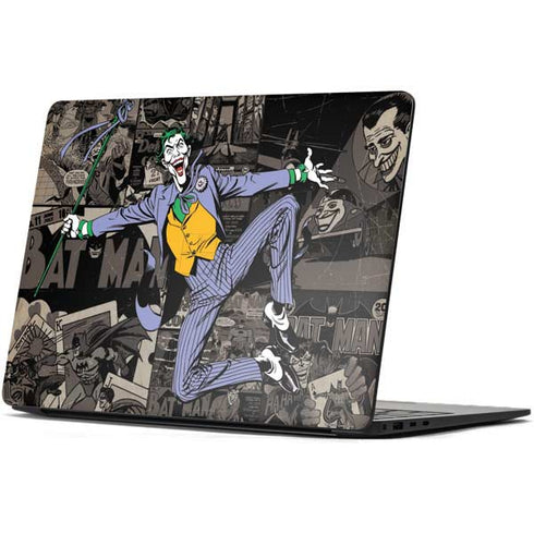DC Comics The Joker Vintage Action pose pattern Surface Laptop 7 15in Skin