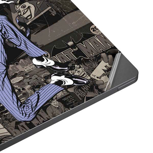 DC Comics The Joker Vintage Action pose pattern Surface Laptop 7 15in Skin