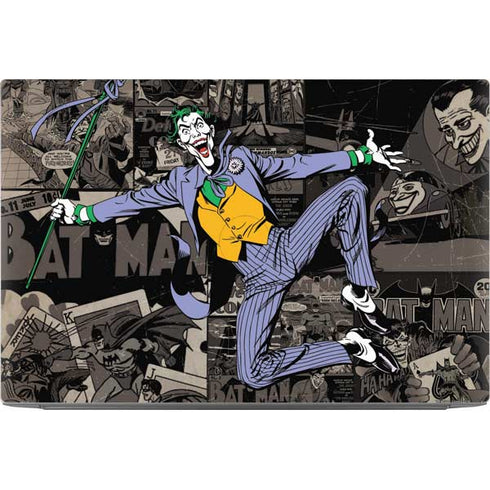 DC Comics The Joker Vintage Action pose pattern Dell XPS Skin