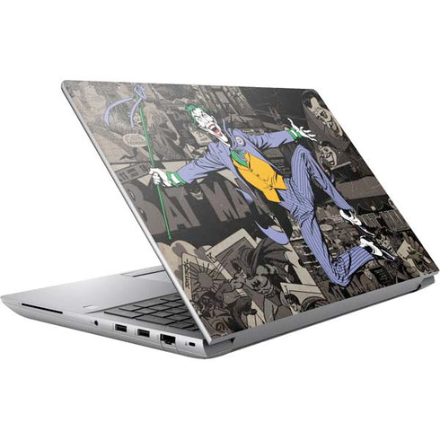 DC Comics The Joker Vintage Action pose pattern HP ZBook Fury 16 G10 Skin