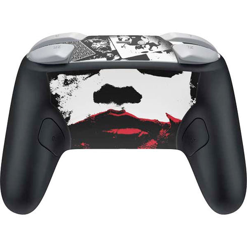 DC Comics The Joker Dark Knight Poster Art Nintendo Switch 2 (2025) Pro Controller Skin
