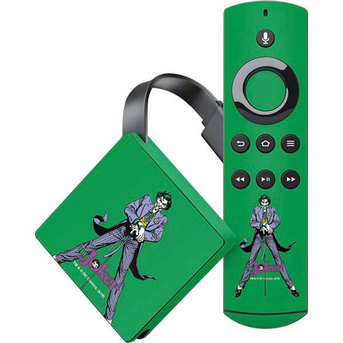 DC Comics The Joker Classic Art Pose Amazon Fire TV Skin