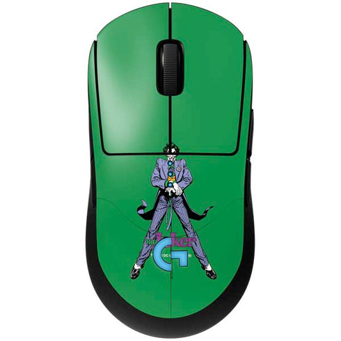 DC Comics The Joker Classic Art Pose G Pro Wireless Gaming Mouse Skin