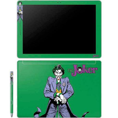 DC Comics The Joker Classic Art Pose Galaxy Book 12in Skin