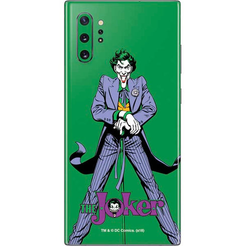 DC Comics The Joker Classic Art Pose Galaxy Note 10 Plus Skin