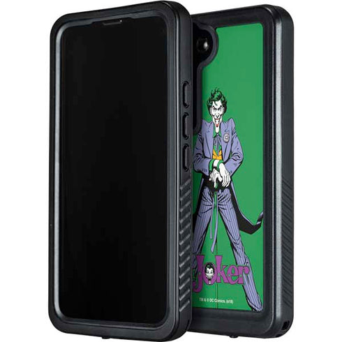 DC Comics The Joker Classic Art Pose Galaxy S24 Plus Waterproof Case