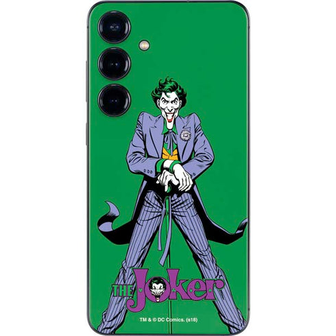 DC Comics The Joker Classic Art Pose Galaxy S25 Skin