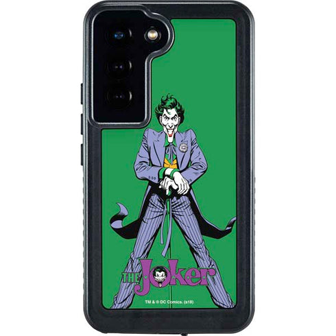 DC Comics The Joker Classic Art Pose Galaxy S24 Waterproof Case