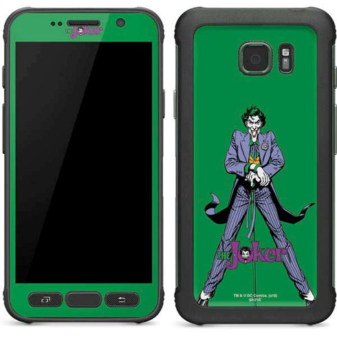 DC Comics The Joker Classic Art Pose Galaxy S7 Active Skin