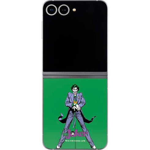 DC Comics The Joker Classic Art Pose Galaxy Z Flip6 Skin
