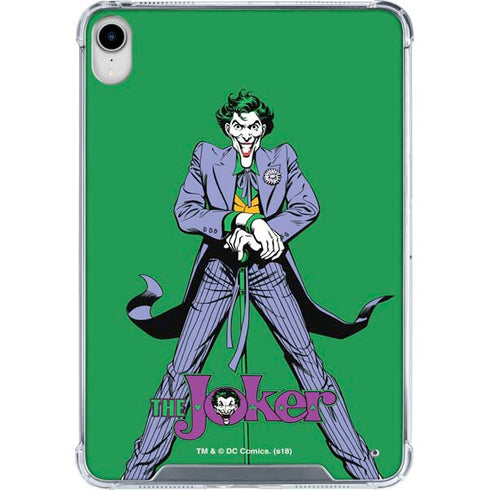 DC Comics The Joker Classic Art Pose iPad 11th Gen (2025) Clear Case
