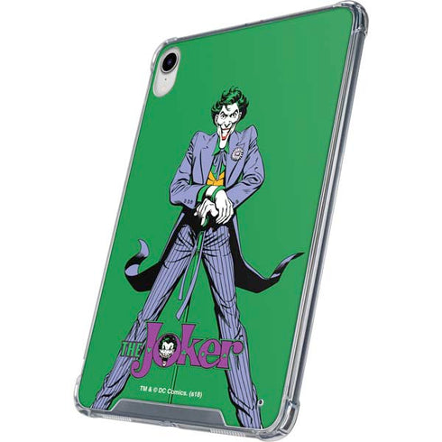DC Comics The Joker Classic Art Pose iPad 11th Gen (2025) Clear Case