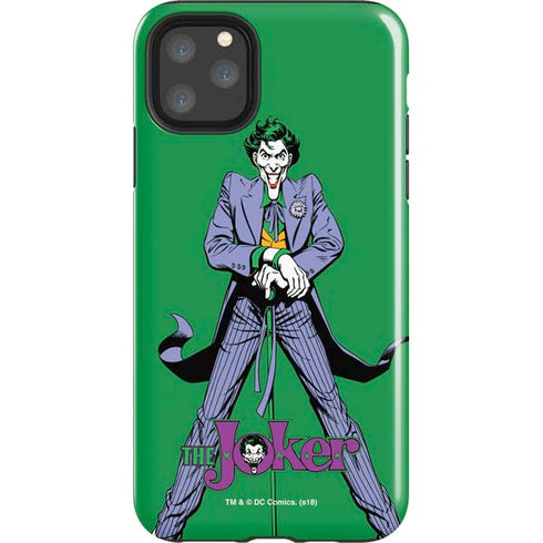 DC Comics The Joker Classic Art Pose iPhone Cases