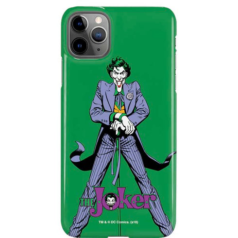 DC Comics The Joker Classic Art Pose iPhone Cases