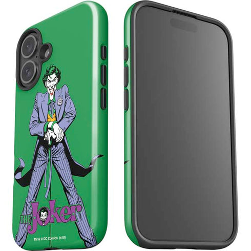DC Comics The Joker Classic Art Pose iPhone 16 Plus Impact Case