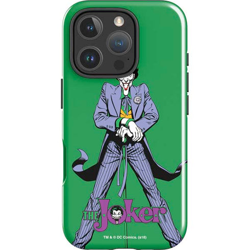 DC Comics The Joker Classic Art Pose iPhone 16 Pro Impact Case