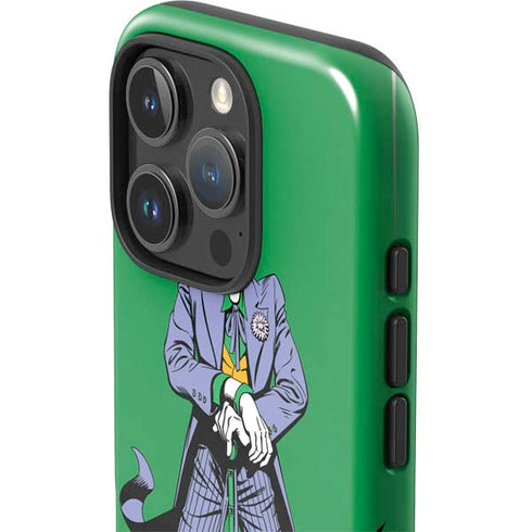DC Comics The Joker Classic Art Pose iPhone 16 Pro Max Impact Case