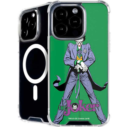 DC Comics The Joker Classic Art Pose iPhone 16 Pro Max MagSafe Case