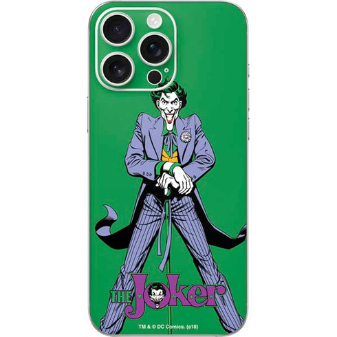 DC Comics The Joker Classic Art Pose iPhone 16 Pro Max Skin