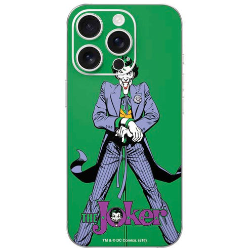 DC Comics The Joker Classic Art Pose iPhone 16 Pro Skin