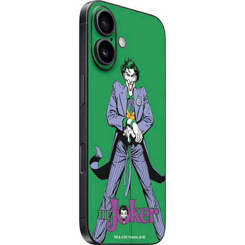 DC Comics The Joker Classic Art Pose iPhone 16 Skin