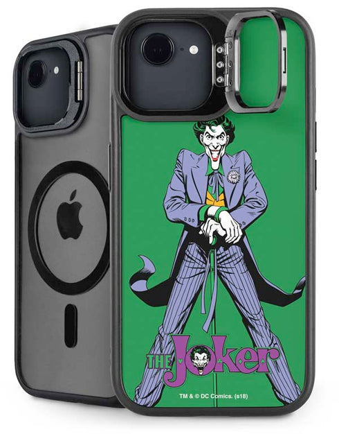 DC Comics The Joker Classic Art Pose iPhone 16e Kickstand Case