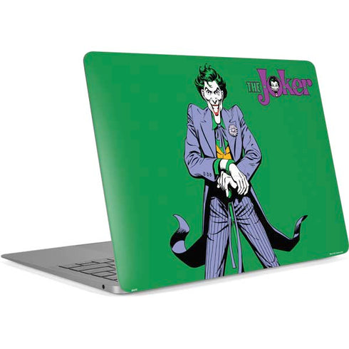 DC Comics The Joker Classic Art Pose Apple MacBook Air Skin