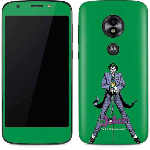 DC Comics The Joker Classic Art Pose Moto E5 Play Skin