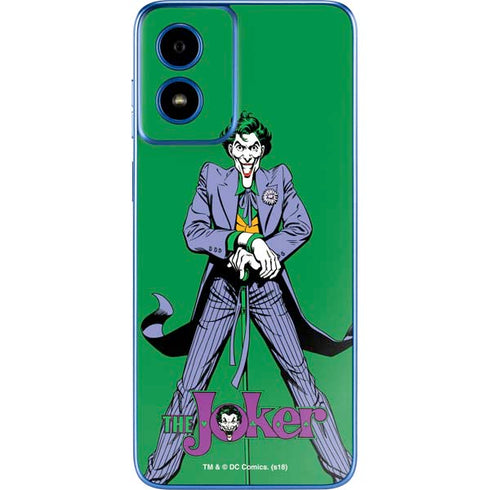 DC Comics The Joker Classic Art Pose Moto G Play 4G (2024) Skin