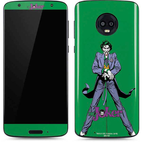 DC Comics The Joker Classic Art Pose Moto G6 Skin