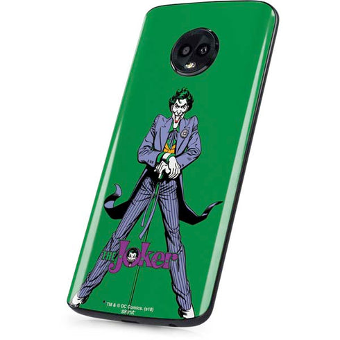 DC Comics The Joker Classic Art Pose Moto G6 Skin