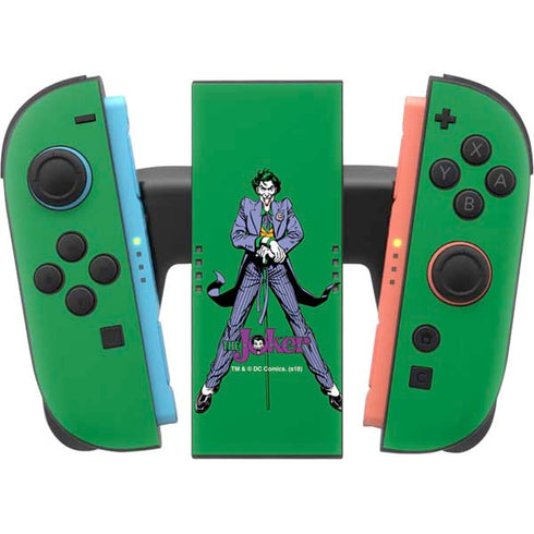 DC Comics The Joker Classic Art Pose Nintendo Switch 2 (2025) Joy-Con Controller Skin