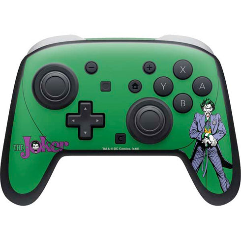 DC Comics The Joker Classic Art Pose Nintendo Skins