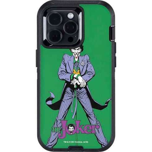 DC Comics The Joker Classic Art Pose Otterbox Defender iPhone Skin