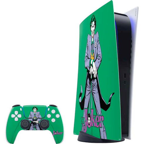 DC Comics The Joker Classic Art Pose PlayStation PS5 Skins