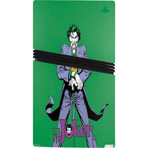 DC Comics The Joker Classic Art Pose PS5 Pro Console Skin