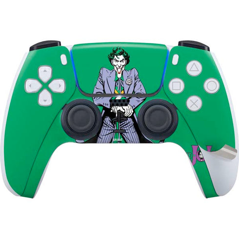 DC Comics The Joker Classic Art Pose PS5 Pro Disk Bundle Skin