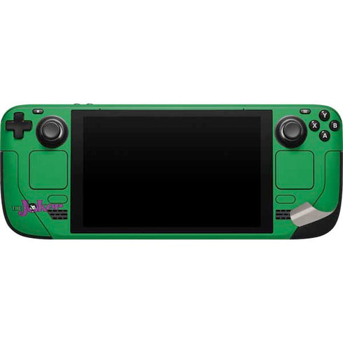 DC Comics The Joker Classic Art Pose Steam Deck Handheld Gaming Computer Skin