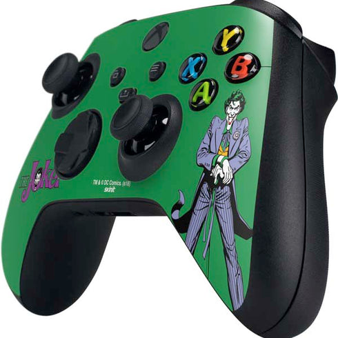 DC Comics The Joker Classic Art Pose Xbox Series X Controller Skin