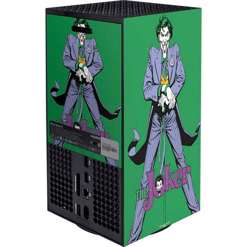 DC Comics The Joker Classic Art Pose XBox Series X Digital Edition Bundle Skin