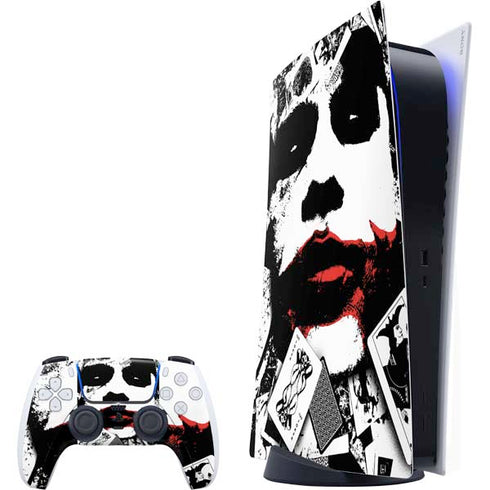 DC Comics The Joker Dark Knight Poster Art PlayStation PS5 Skins